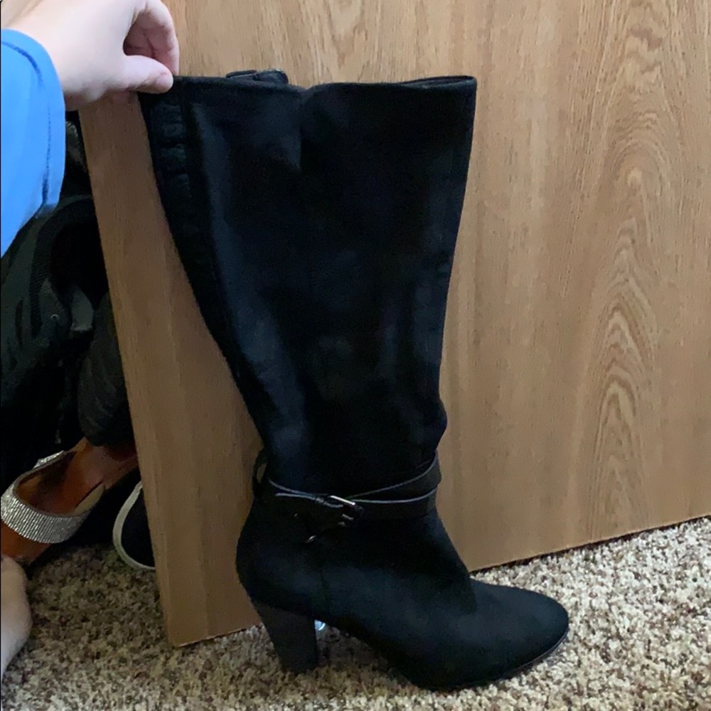 Ecco brand size high heel boots